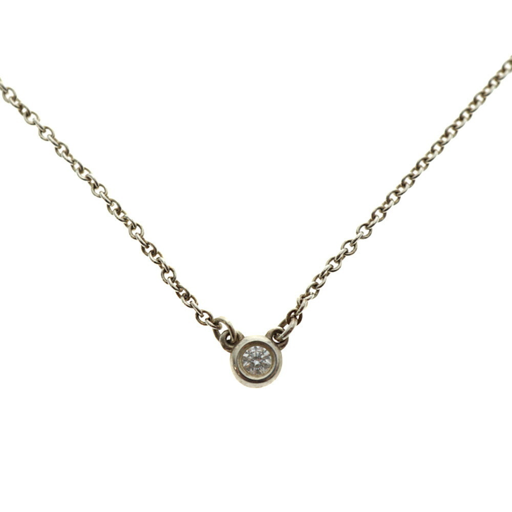 Tiffany & Co By the Yard Necklace single diamond crafted Kantei kyoku Kasugai